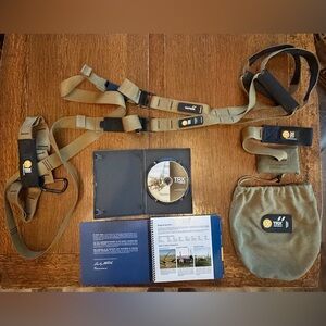 TRX Suspension Training Kit with Manual and DVD Tactical Edition Large Loops